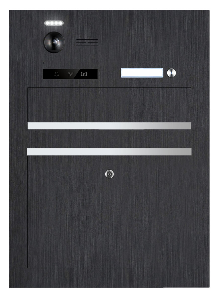 Balter EVO SA2 T&uuml;rstation mit Briefkasten f&uuml;r 1 Familienhaus