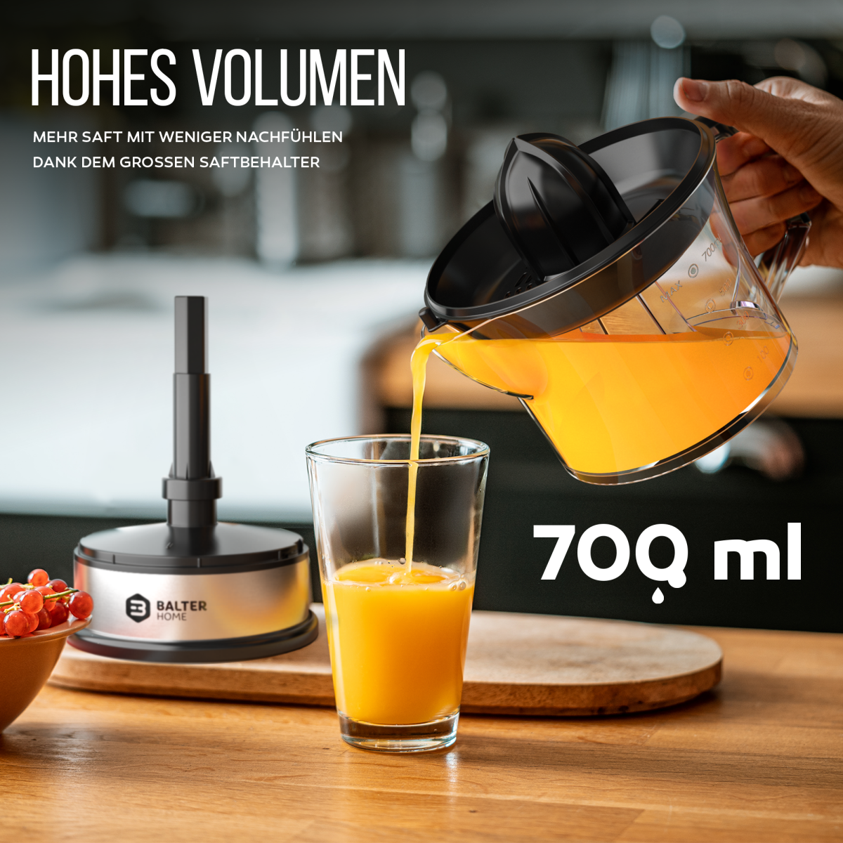 Balter Elektrische Zitruspresse ZP-04