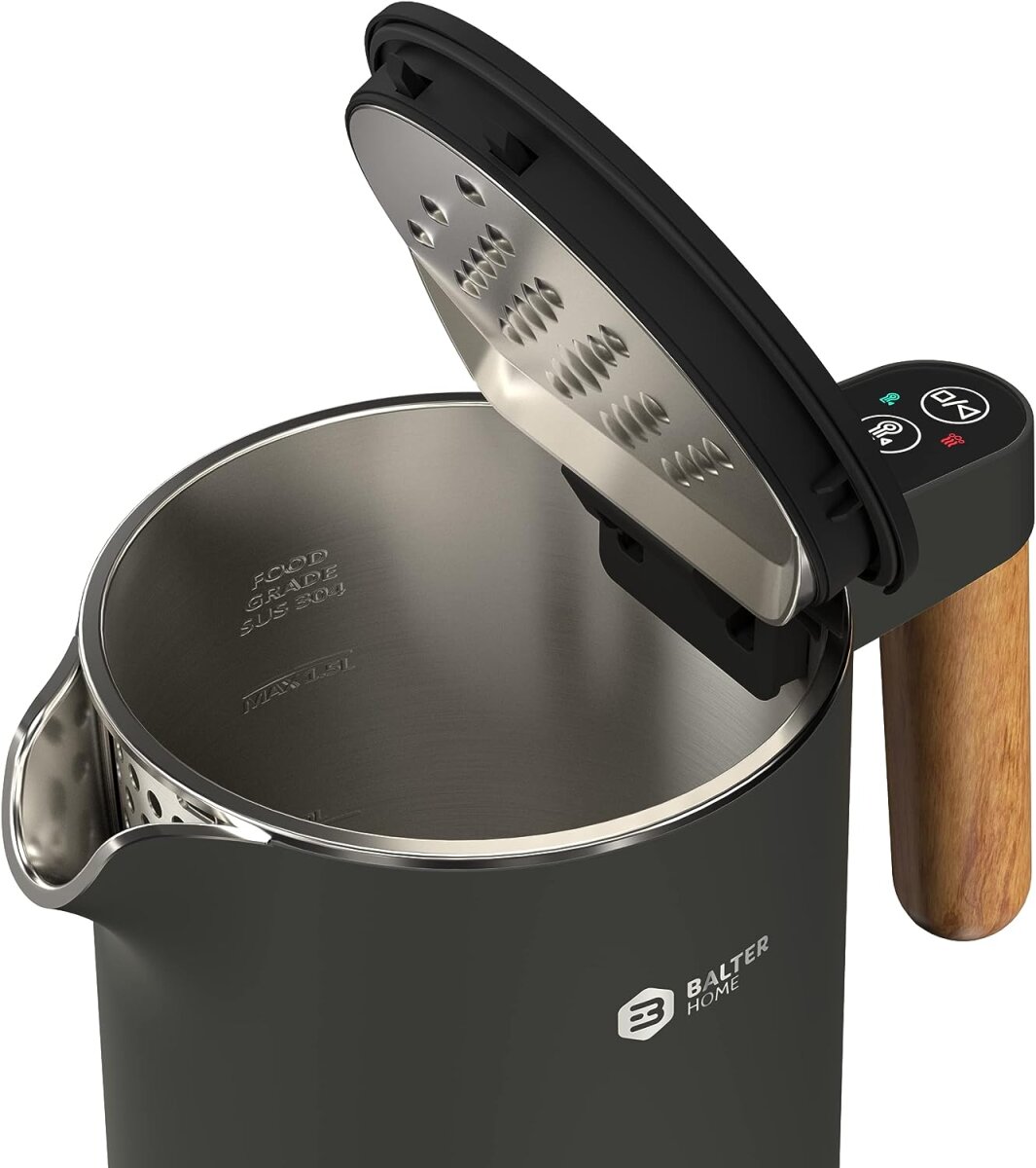 BALTER Edelstahl Wasserkocher WK-08-BG