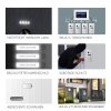 Balter EVO HD Video-T&uuml;rsprechanlage 7&quot; Monitor Touchscreen 2-Draht BUS Komplettsystem f&uuml;r Einfamilienhaus
