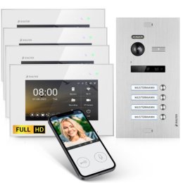 HD Video T&uuml;rsprechanlage mit Smartphone App f&uuml;r...