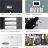 HD Video T&uuml;rsprechanlage f&uuml;r 1 Familienhaus, 4x Monitore, Balter EVO HD Schwarz