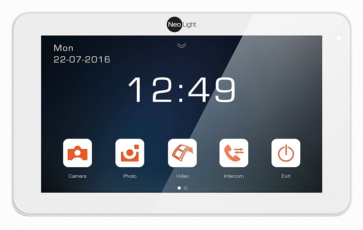 Video T&uuml;rsprechanlage NeoLight Porta 7 Set 2 Monitoren
