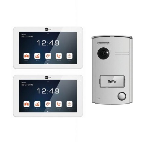 Video T&uuml;rsprechanlage NeoLight Porta 7 Set 2 Monitoren
