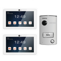 Video T&uuml;rsprechanlage NeoLight Porta 7 Set 2 Monitoren