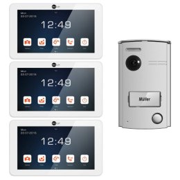 Video T&uuml;rsprechanlage NeoLight Porta 7 Set 3 Monitore