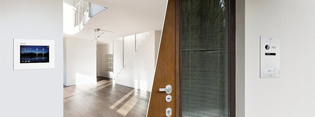 Video T&uuml;rsprechanlage f&uuml;r 1 Familienhaus, 2x Monitore, Balter EVO