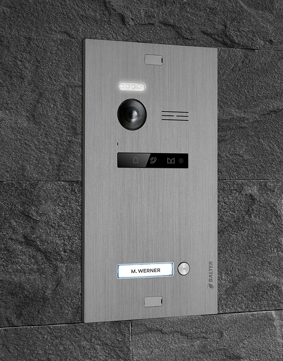 Video T&uuml;rsprechanlage f&uuml;r 1 Familienhaus, 2x Monitore, Balter EVO