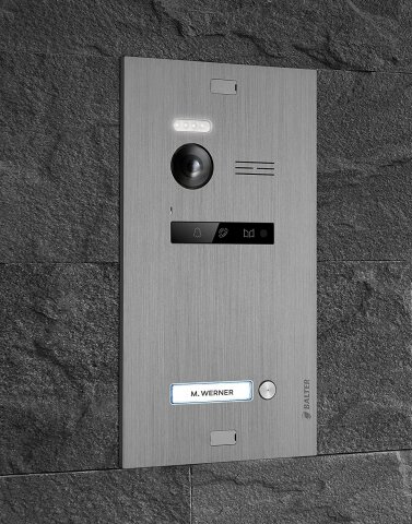 Video T&uuml;rsprechanlage f&uuml;r 1 Familienhaus, 2x Monitore, Balter EVO