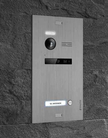 Video T&uuml;rsprechanlage f&uuml;r 1 Familienhaus, 2x Monitore, Balter EVO