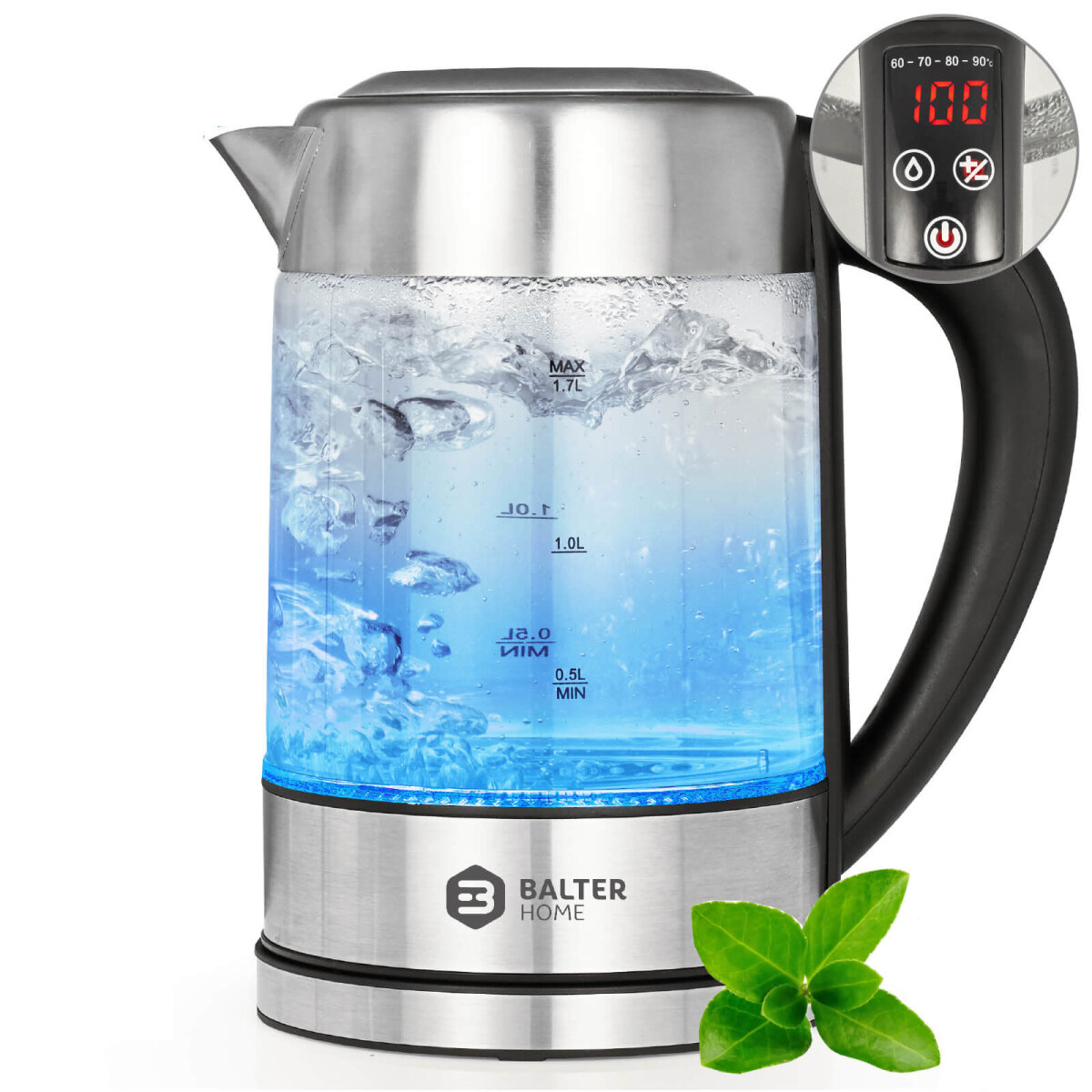 Balter Wasserkocher WK-2T LCD