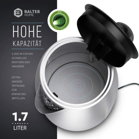 Balter Wasserkocher WK-6 Edelstahl