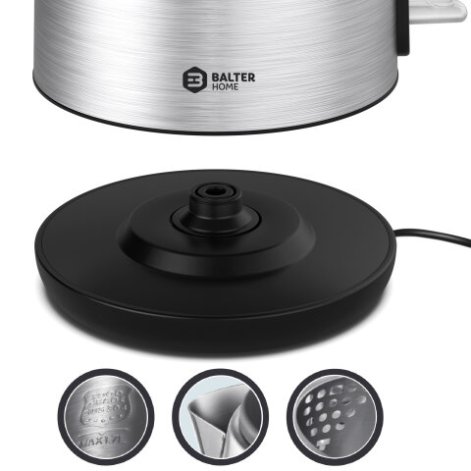 Balter Wasserkocher WK-6 Edelstahl