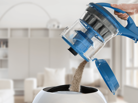 Balter Bodenstaubsauger Vento A4 Blau